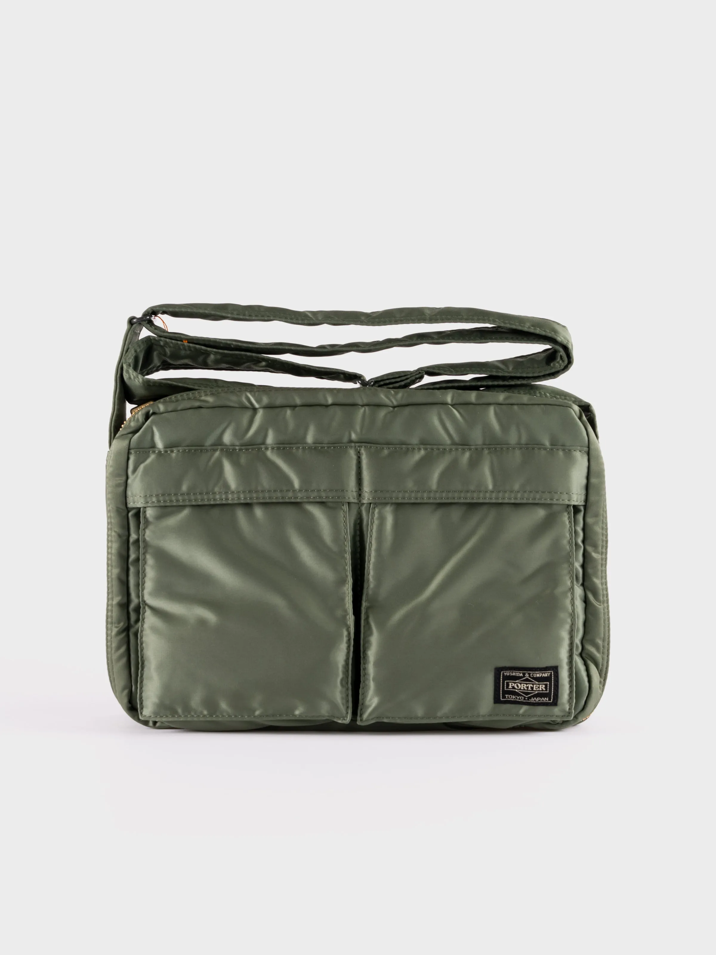 Porter-Yoshida & Co Tanker Shoulder Bag L - Sage Green