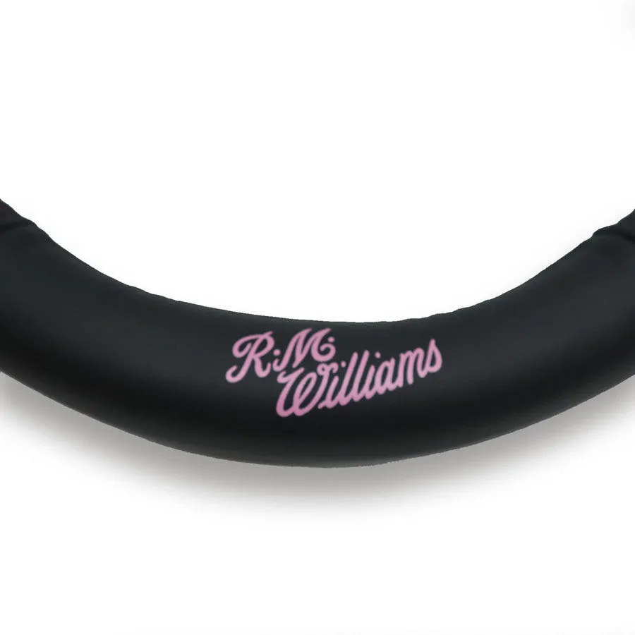 R.M.Williams 15 Steering Wheel Cover- Pink