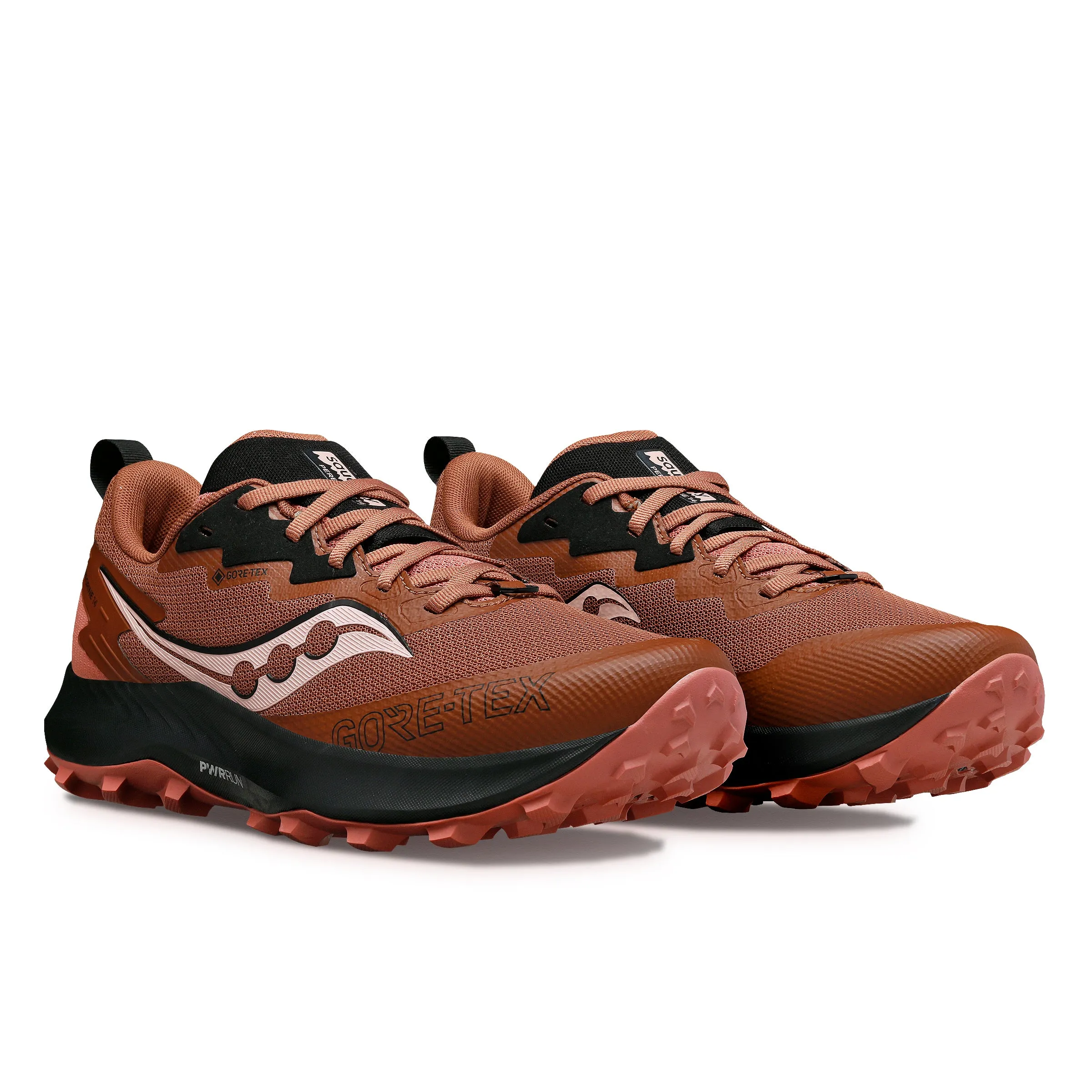 Saucony Peregrine 14 GTX (Womens) - Clove/Black