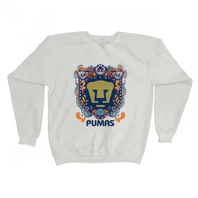 Sudadera Pumas UNAM Unisex Día de Muertos Celeste OD76670