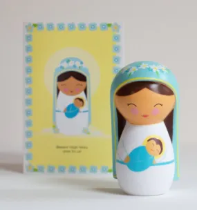 The Virgin Mary Shining Light Doll