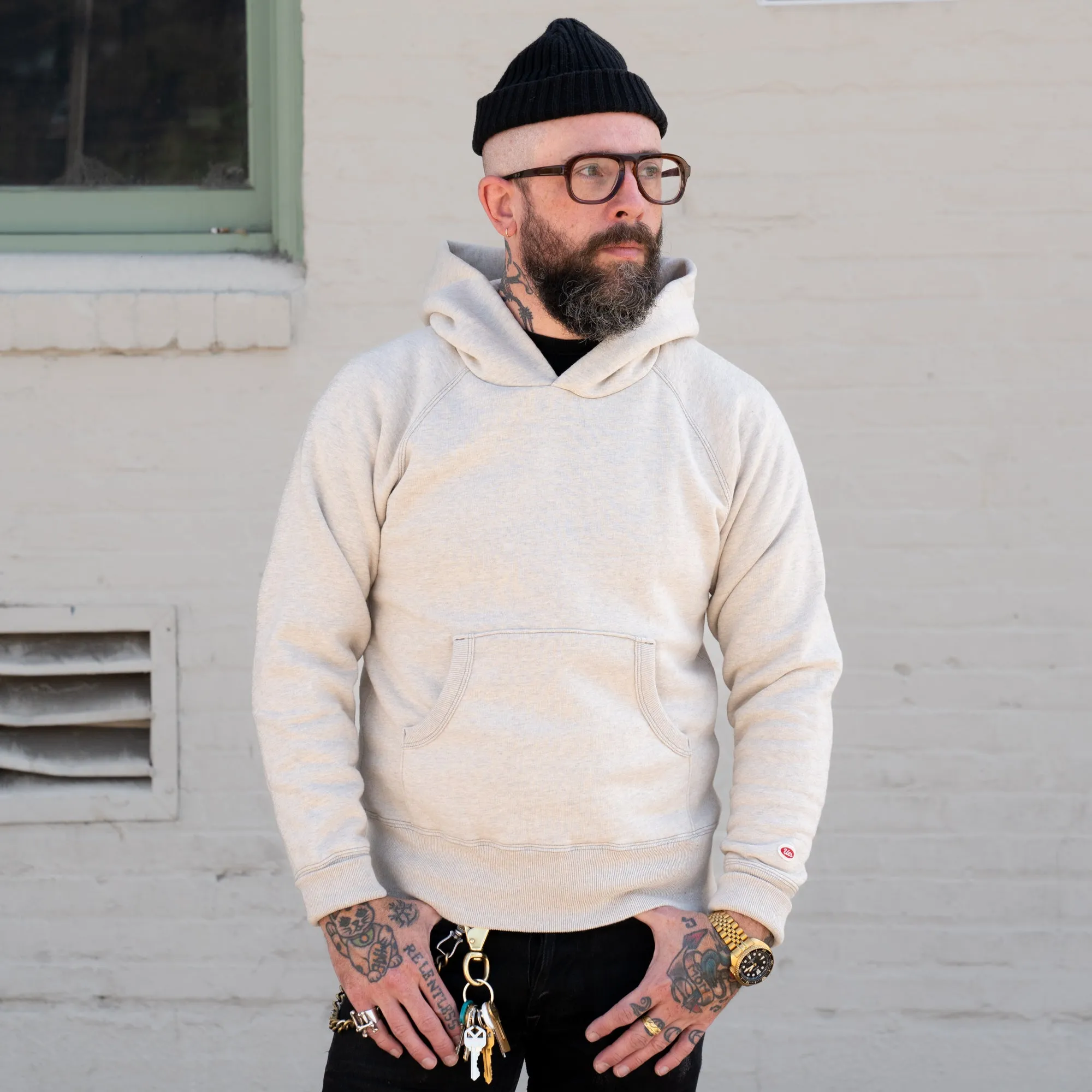 UES Hooded Sweat Oatmeal