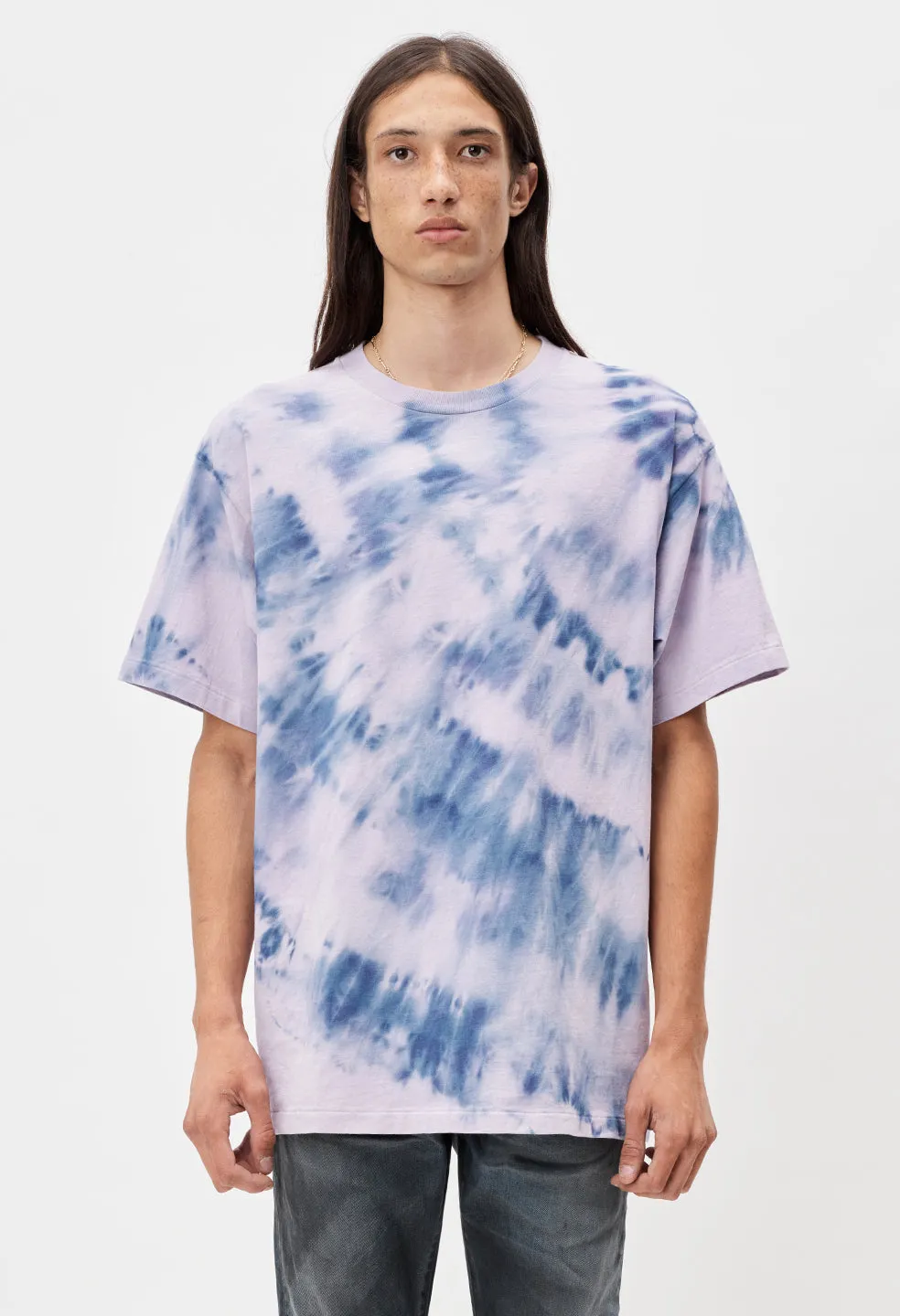 University Tee / Reflection Tie Dye