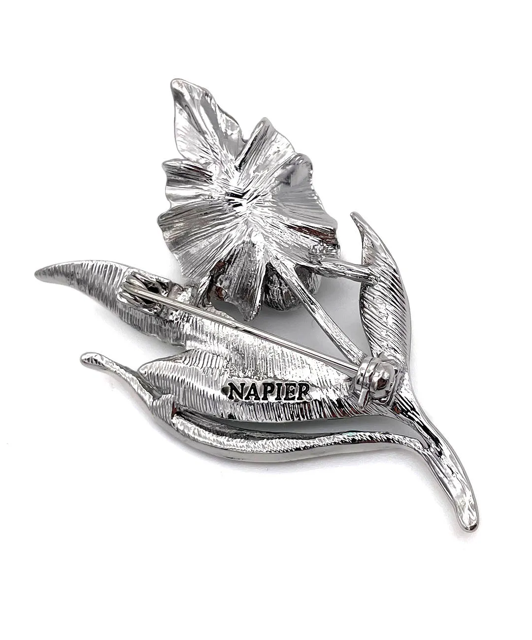 【USA輸入】 ヴィンテージ NAPIER エナメル フラワー ブローチ/Vintage NAPIER Enamel Flower Brooch