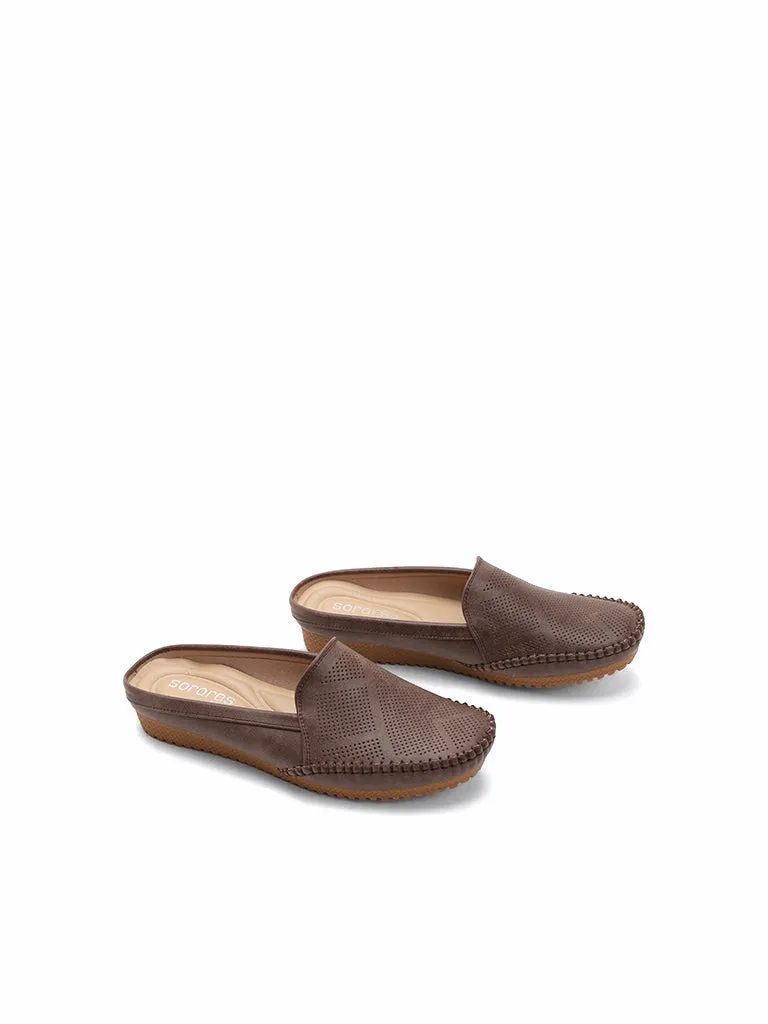 Verbena Flat Mules