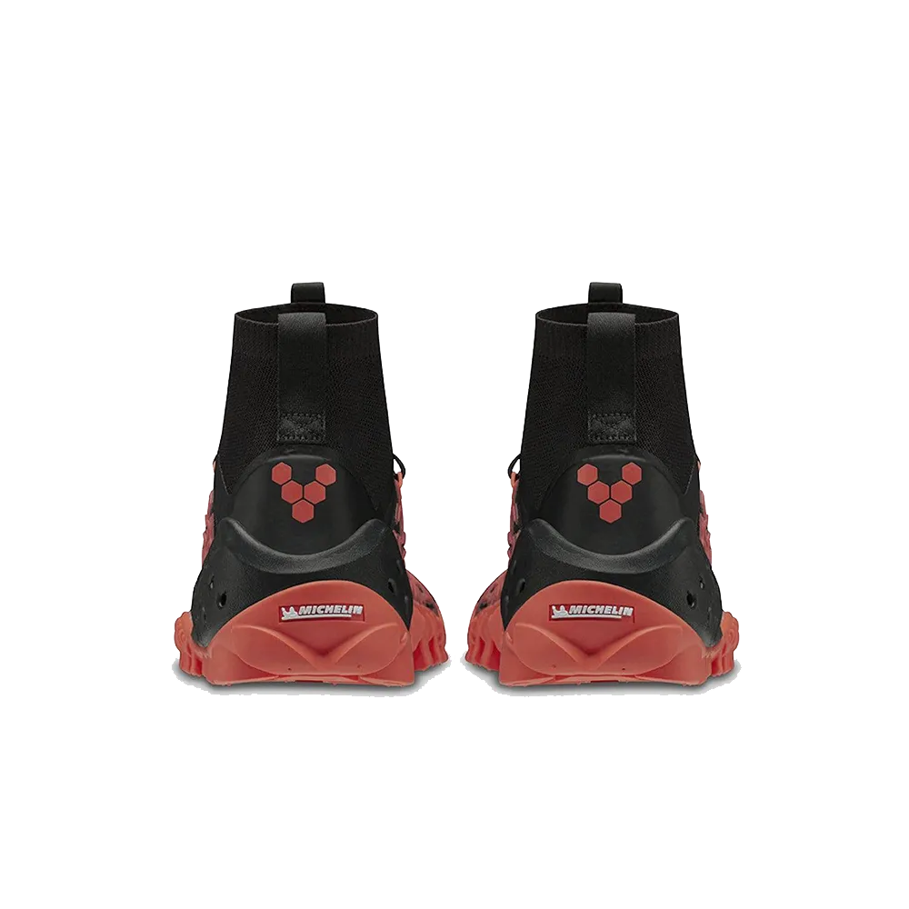 Vivobarefoot ESC Tempest Womens Obsidian Neon Coral