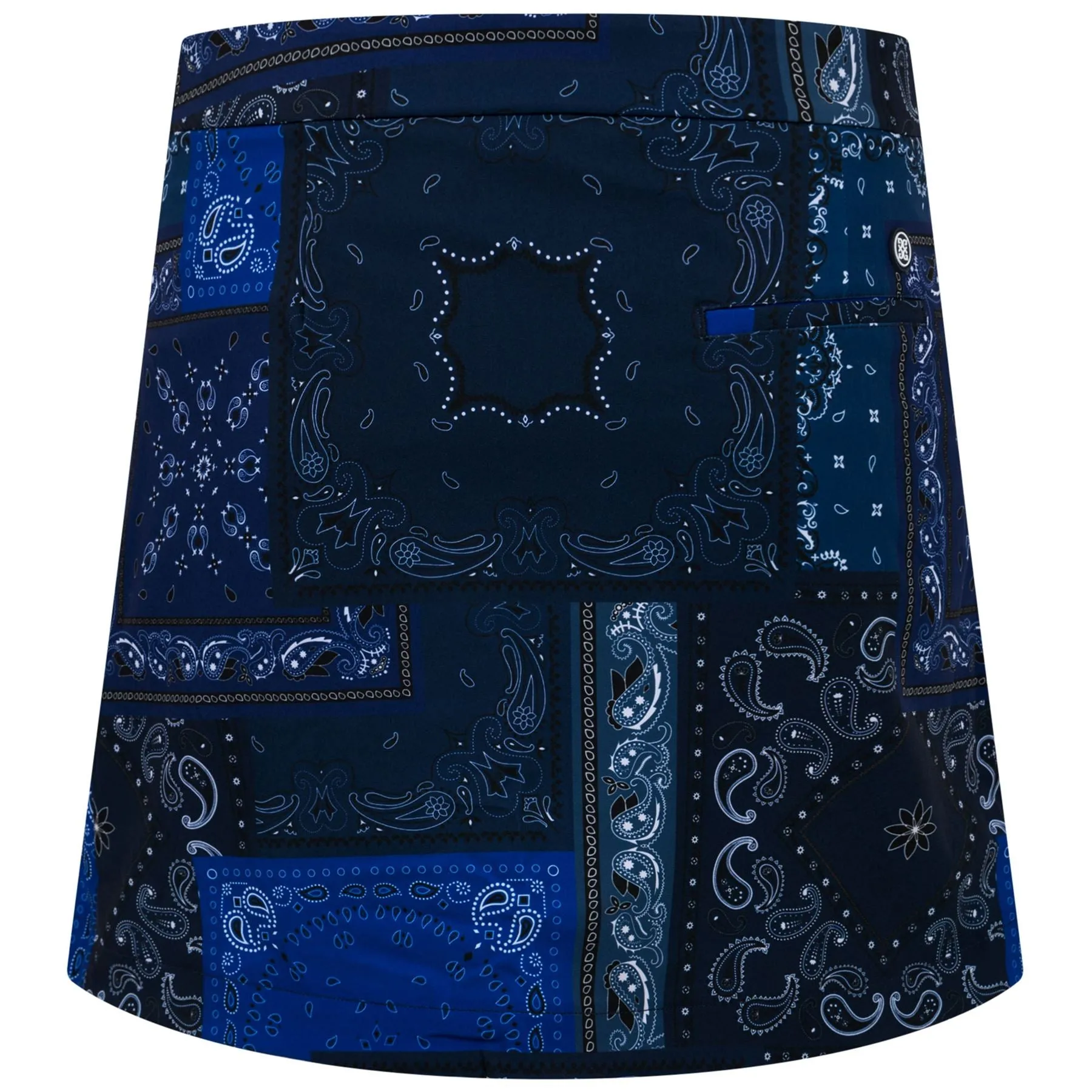 Womens Maverick Handkerchief Print Skort Twilight - SS23