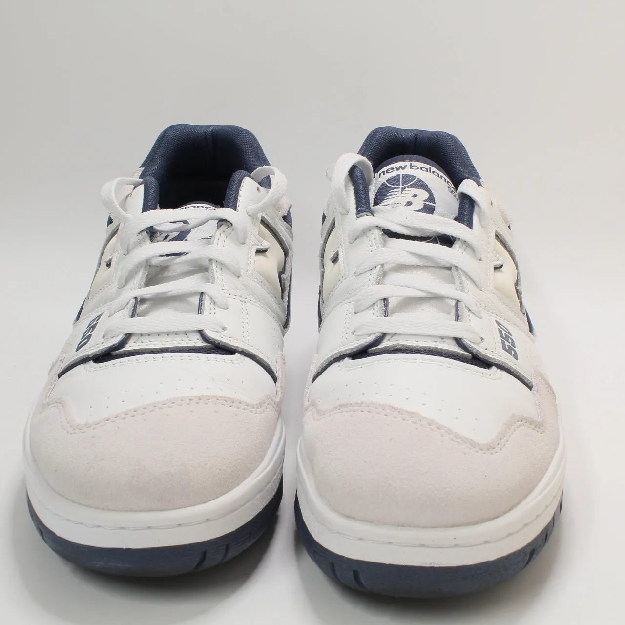 Womens New Balance BB550 White Navy OffWhite Trainers